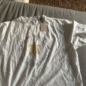 Peter Millar White Graphic Tee